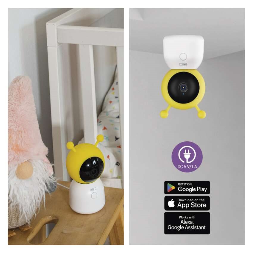 EMOS GoSmart IP-500 Guard Babyphone mit Monitor und Wifi
