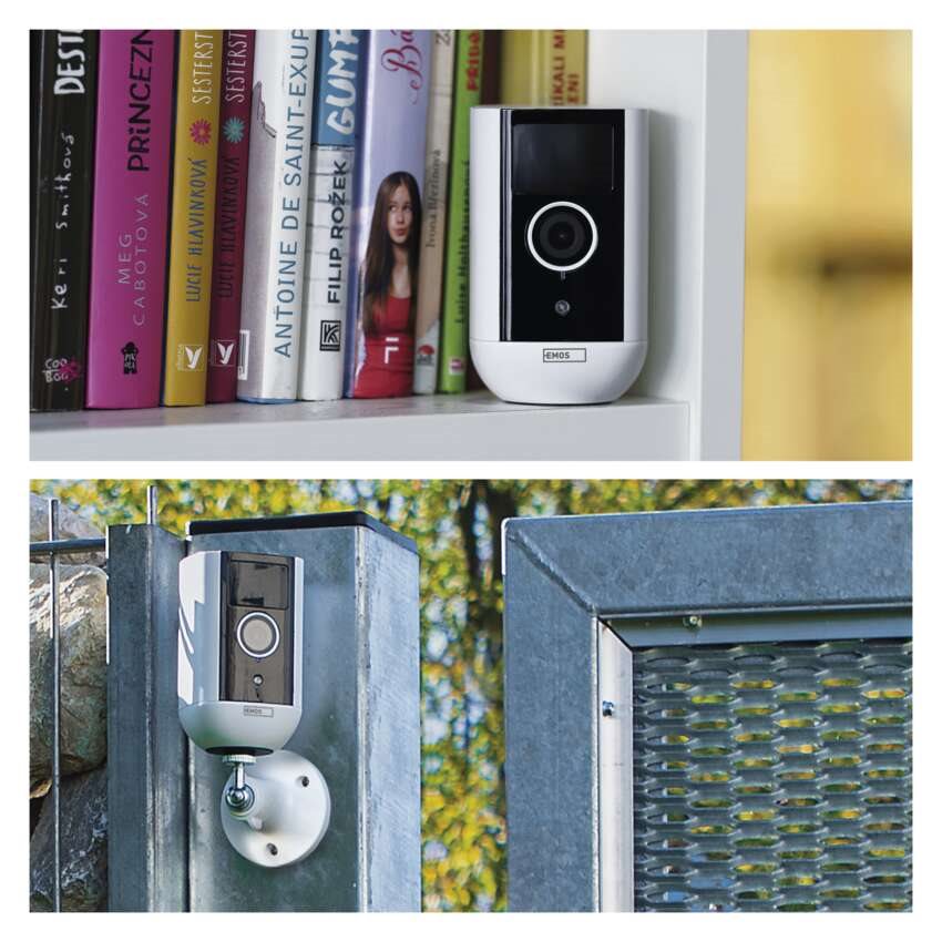 IP-Kamera EMOS GoSmart Outdoor Batteriekamera IP-200 SNAP