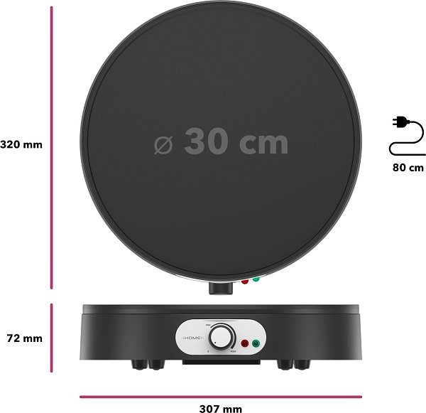 Home CM-C350B Crepe Chef