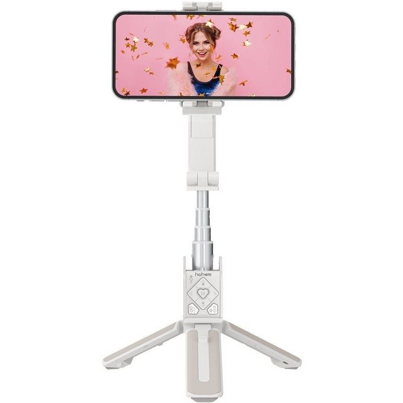 Hohem iSteady Q 360° AI selfie stick white