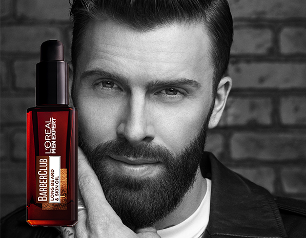 Olej na vousy ĽORÉAL PARIS Men Expert Barber Club Long Beard & Skin Oil 