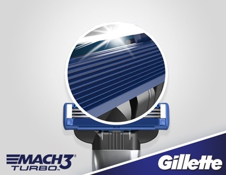 GILLETTE Mach3 TURBO 3D GILLETTE Mach3 TURBO 3D
