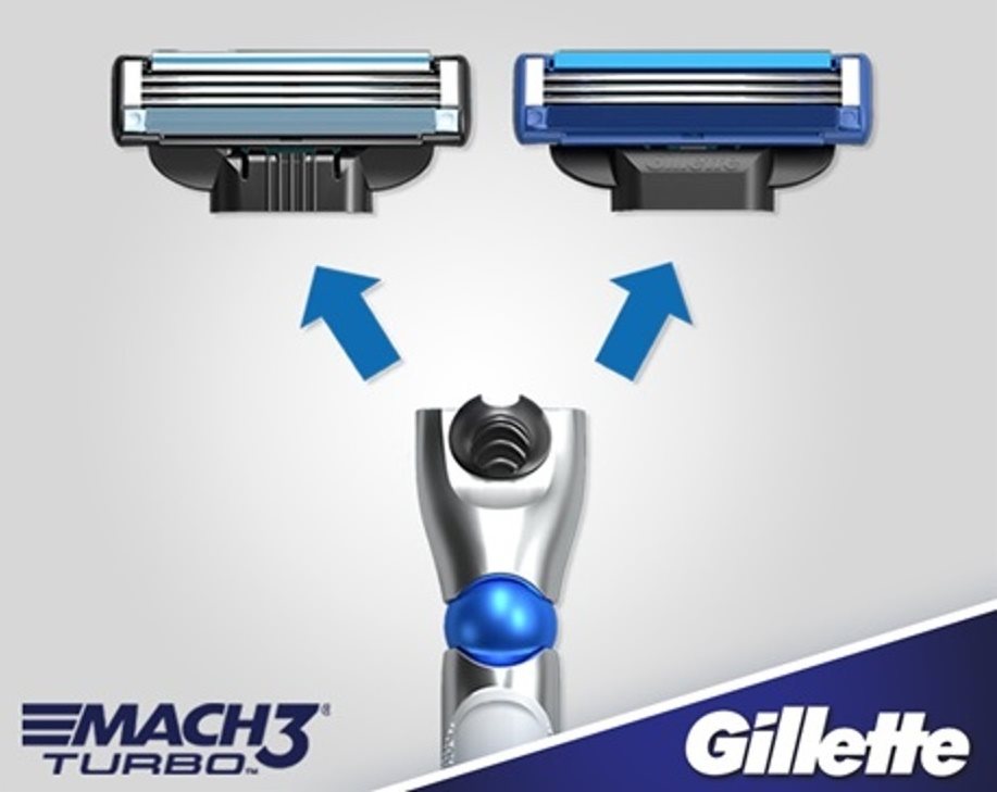 GILLETTE Mach3 TURBO 3D GILLETTE Mach3 TURBO 3D
