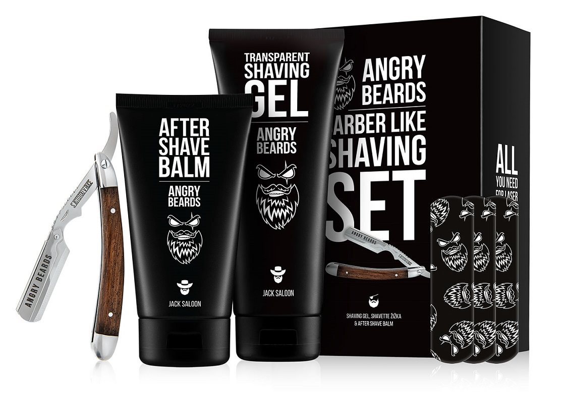 ANGRY BEARDS Shavetta Žižka Set 