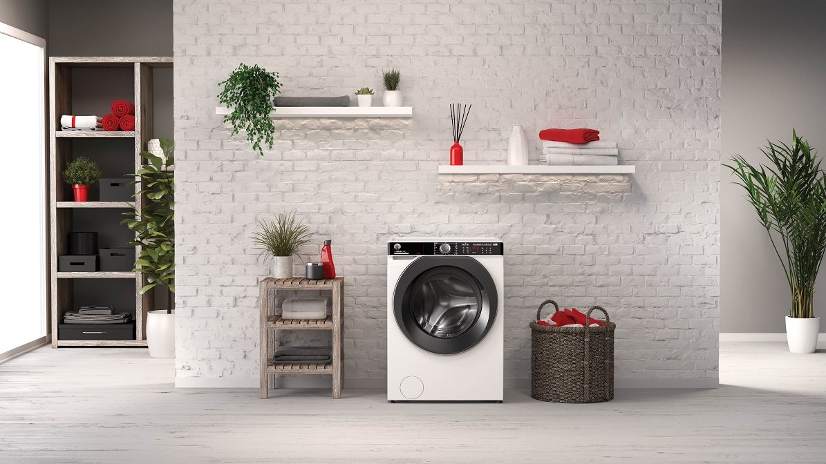 HOOVER HW4 37XMBB/1-S slim washing machine HOOVER HW4 37XMBB/1-S slim washing machine