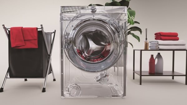 HOOVER HW4 37XMBB/1-S slim washing machine HOOVER HW4 37XMBB/1-S slim washing machine