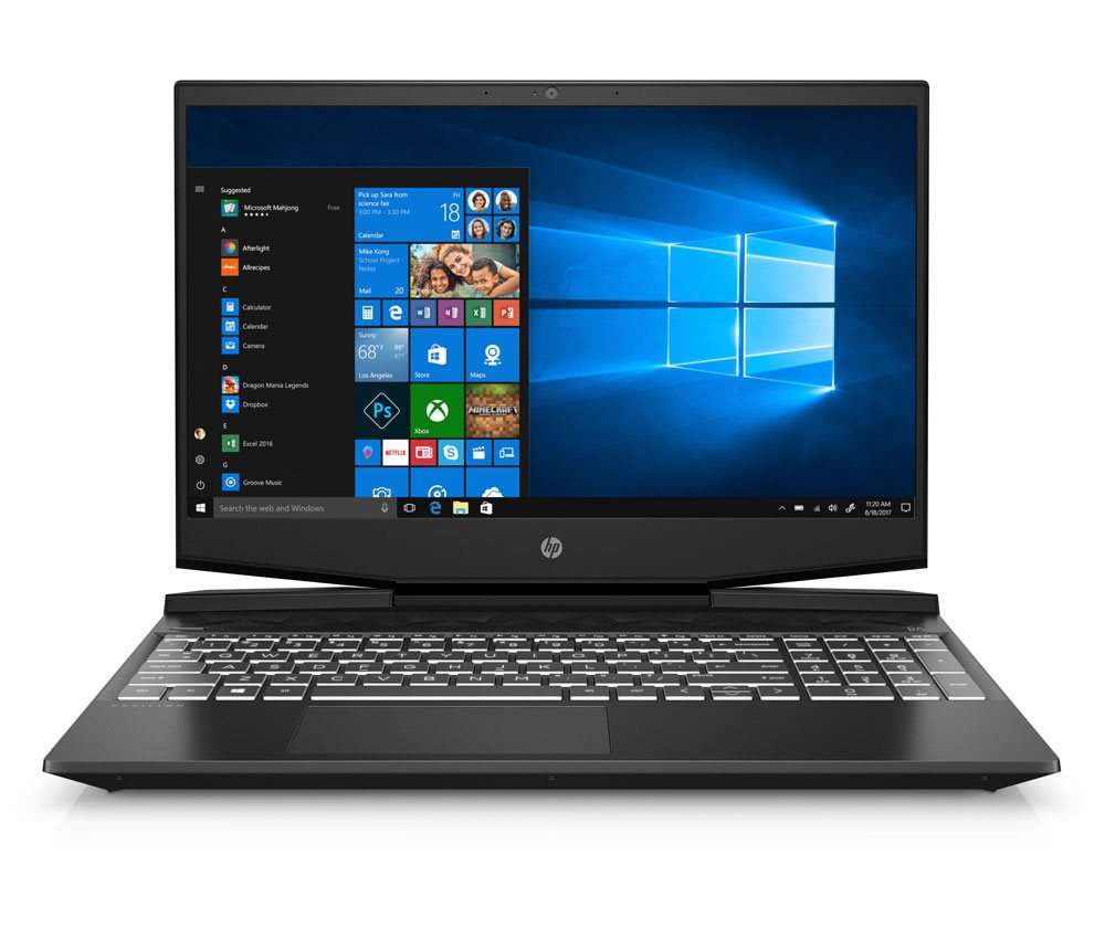 Herný notebook HP Pavilion Gaming 15-ec2001nc Shadow Black/Ghost White