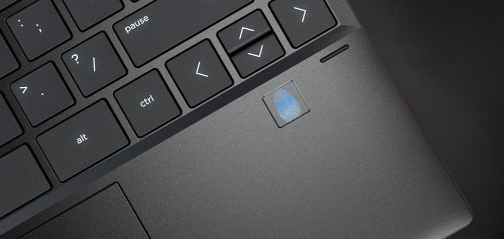 Čtečka otisků HP Spectre x360