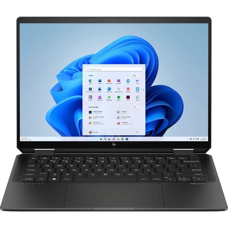 Laptop HP Spectre x360 14-eu0000nc Nightfall Black
