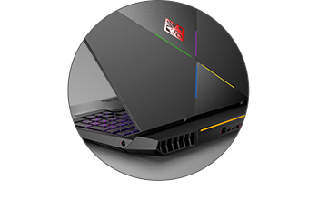 Osvětlení šasi HP OMEN X