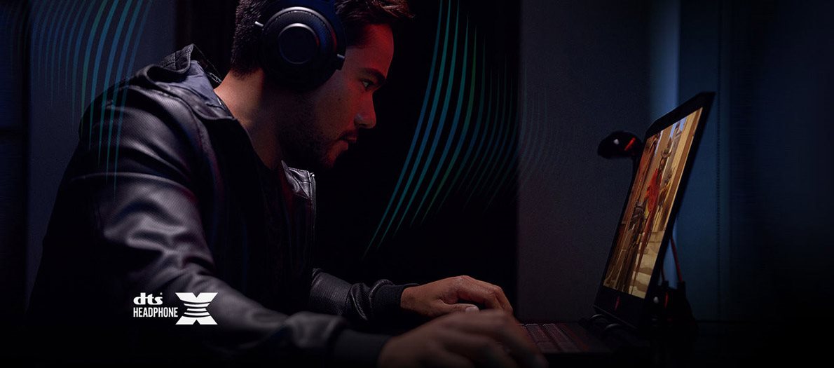 Prostorový zvuk HP OMEN X