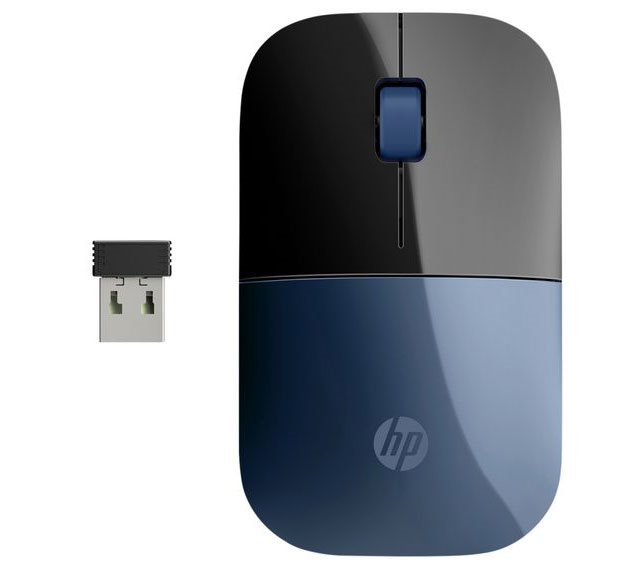 HP Z3700 Blue Wireless Mouse