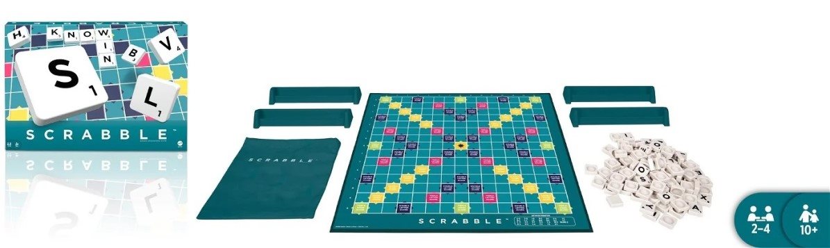 Spoločenská hra Scrabble Originál SK