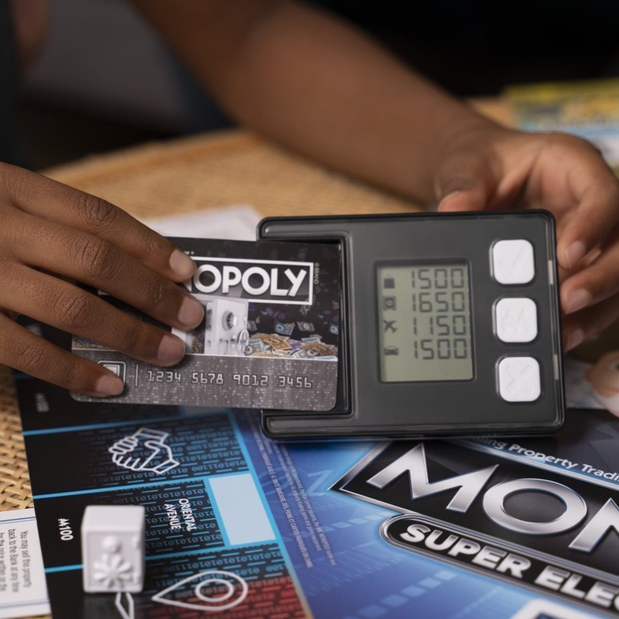 Společenská hra Monopoly Super elektronické bankovnictví 
