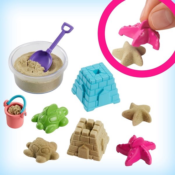 Panenka Barbie chůva na hřišti herní set