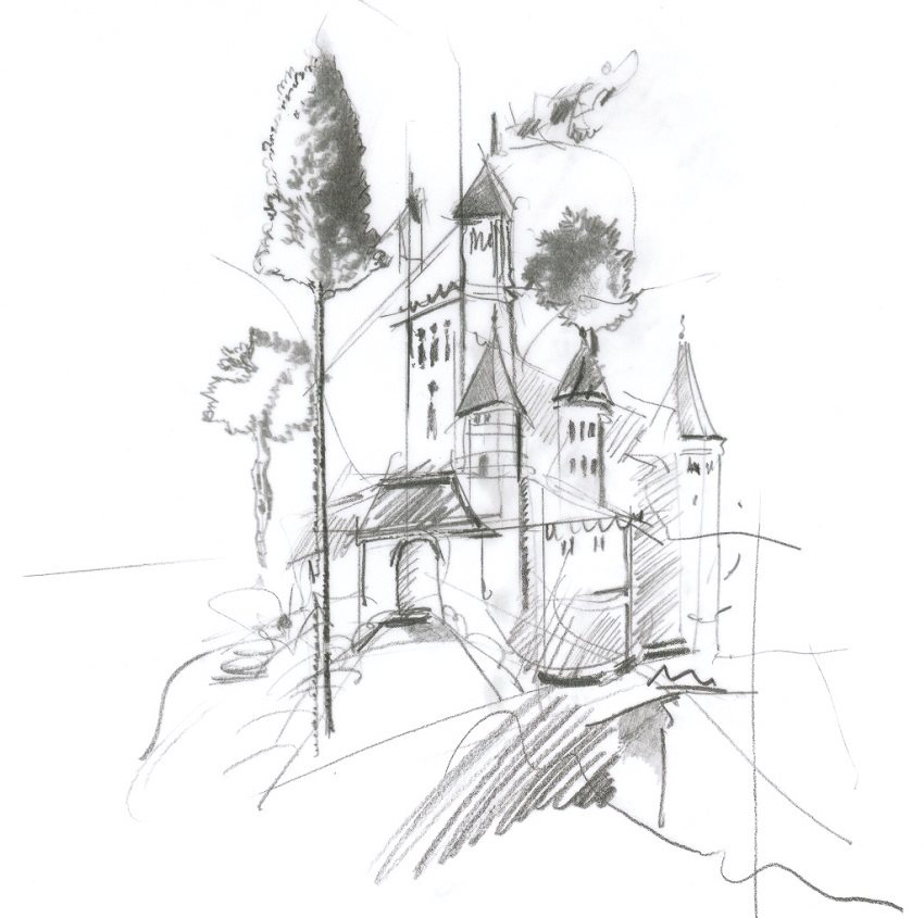 Tužka Faber-Castell Castell 9000 Design v plechové krabičce
