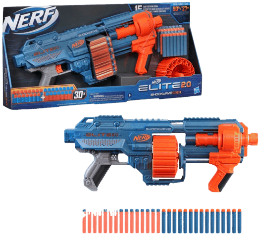 Dětská zbraň Nerf Elite 2.0 Shockwave RD-15