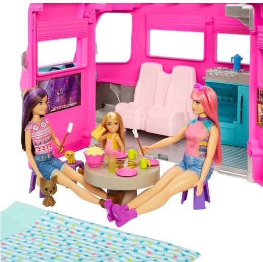 Doplnok pre bábiky Barbie Karavan Snov S Obrie Šmykľavkou