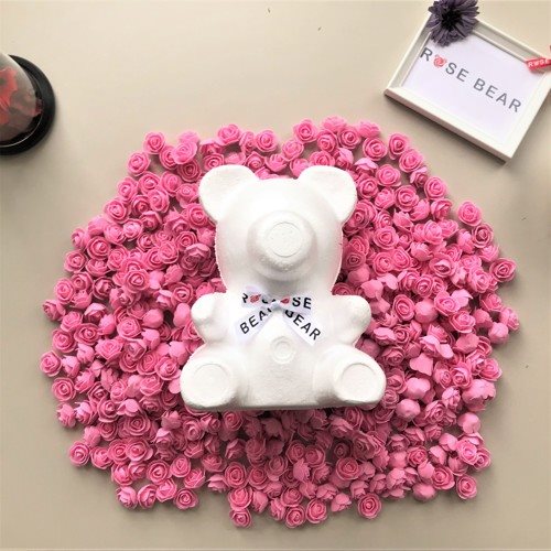 Medvídek z růží Rose Bear Růžový