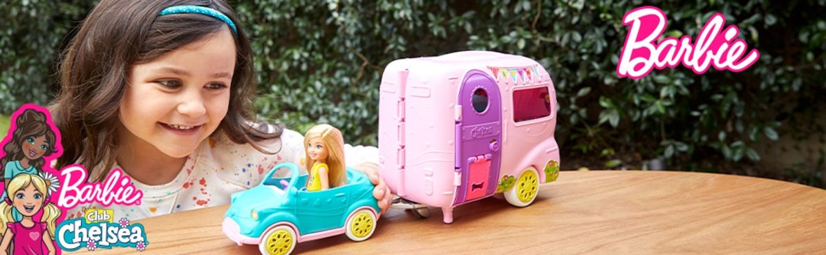 Bábika Barbie Chelsea karavan Bábika Barbie Chelsea karavan