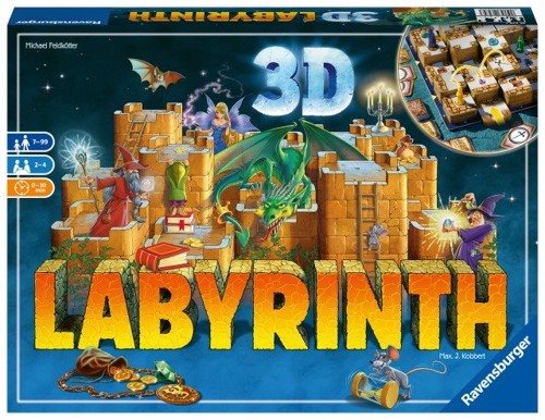 Společenská hra Ravensburger 262793 Labyrinth 3D