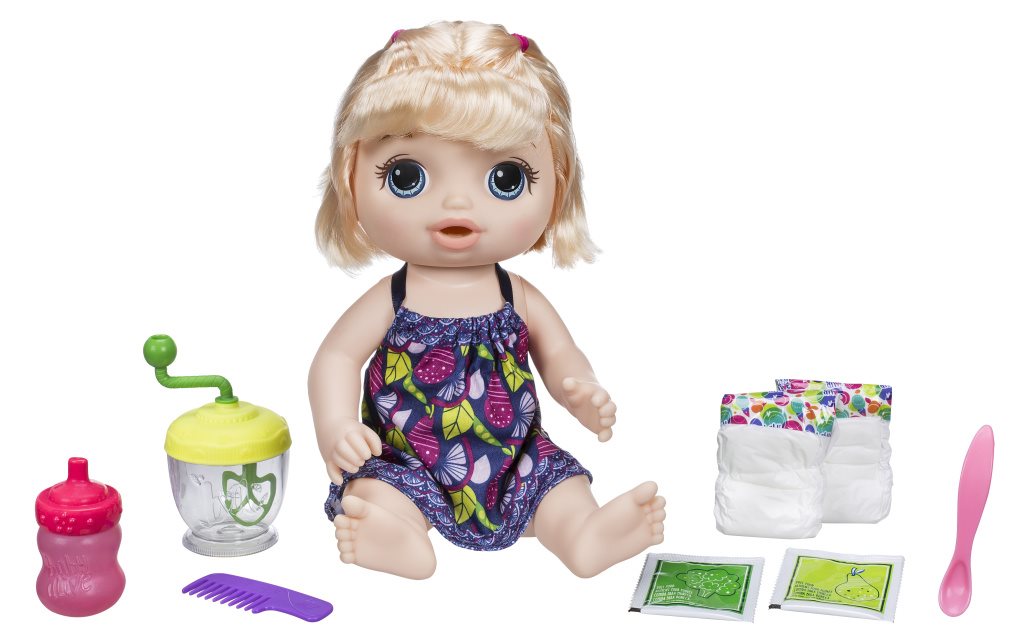 Baby Alive Blonďatá panenka s mixérem Baby Alive Blonďatá panenka s mixérem