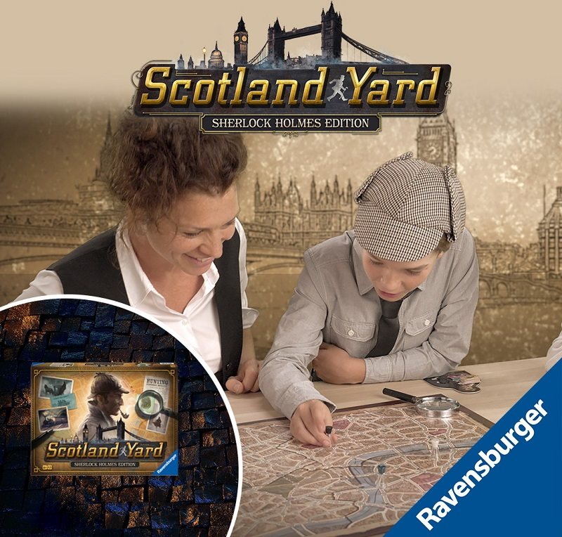 Dosková hra Ravensburger hry 275403 Scotland Yard Sherlock Holmes