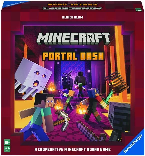Ravensburger 274369 Minecraft társasjáték: Portal Dash