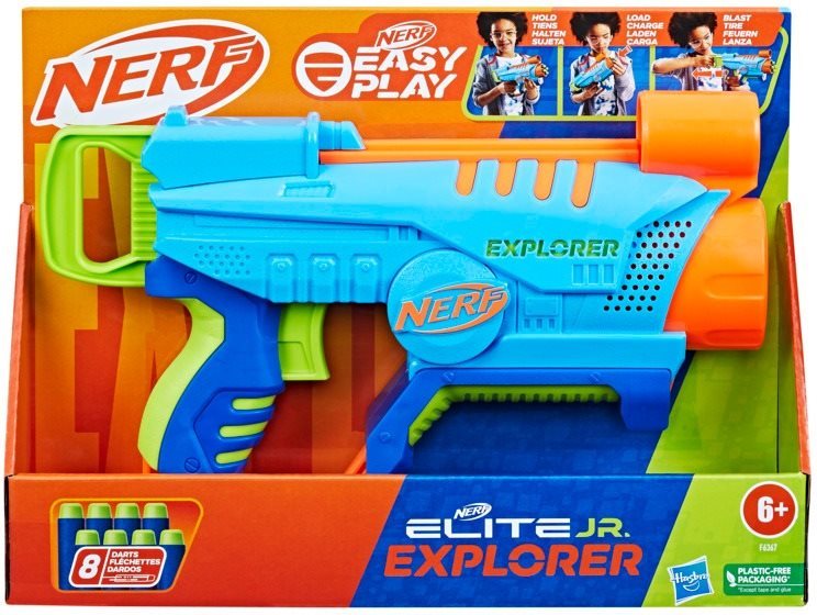 Pistole na pěnové náboje Nerf