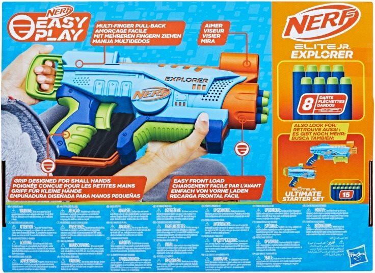 Pistole na pěnové náboje Nerf