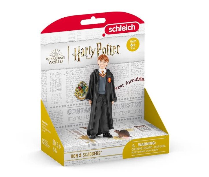 Figúrky Schleich Harry Potter - Ron Weasley™ a Prašivka 42634