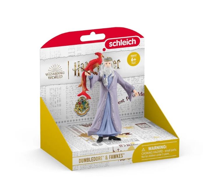 Figúrky Schleich Harry Potter - Dumbledore a Fawkes™ 42637