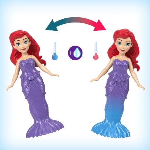 Bábika Disney Princess Malá bábika Ariel a kráľovský zámok