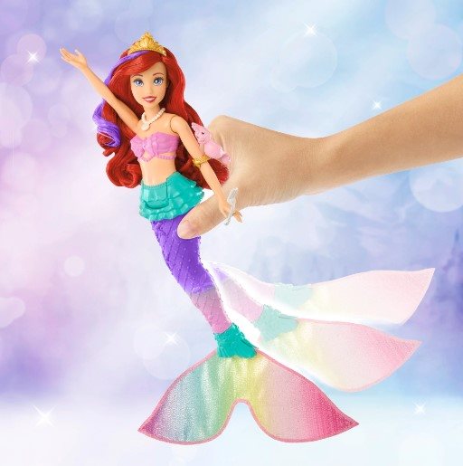 Bábika Disney Princess Plávajúce malá morská víla Ariel