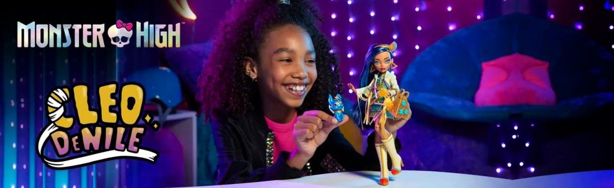 Panenka Monster High panenka monsterka - Cleo