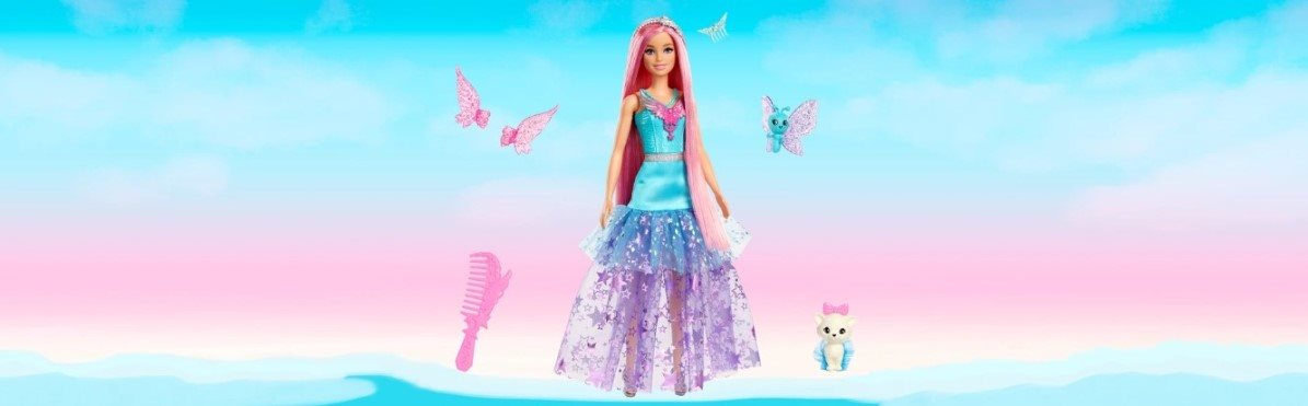 Bábika Barbie a dotyk kúzla - Bábika Malibu