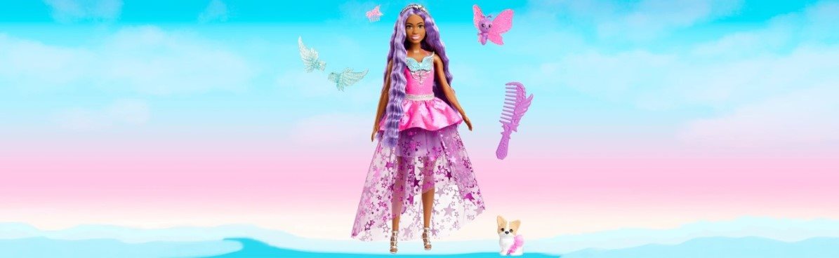 Bábika Barbie a dotyk kúzla - Bábika Brooklyn