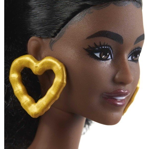 Bábika Barbie Modelka – Kvetinové retro