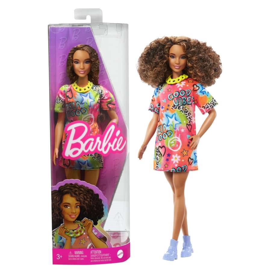 Bábika Barbie Modelka – Tričkové oversized šaty