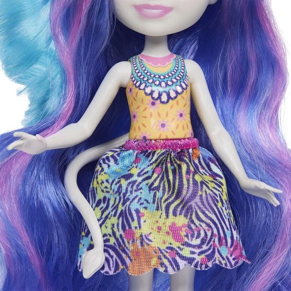 Bábika Barbie Enchantimals Deluxe bábika – Zemirah Zebrová