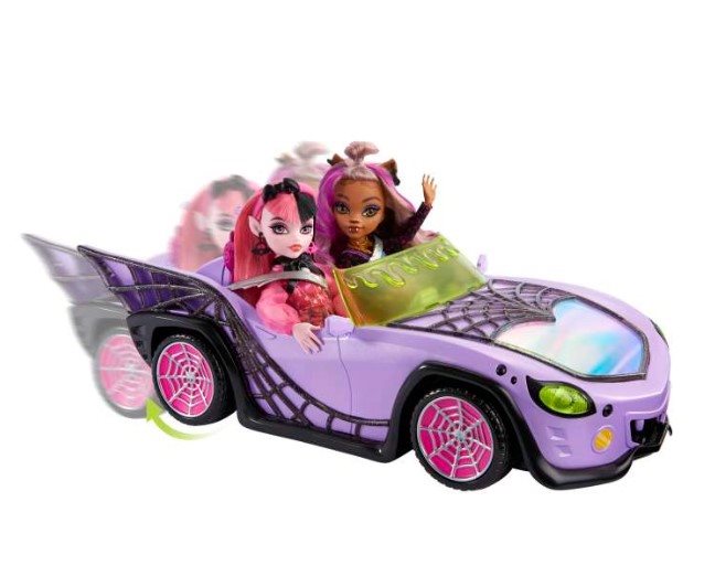 Auto pro panenky Monster High Monstrkára