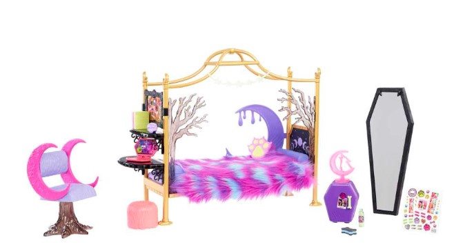 Nábytok pre bábiky Monster High Úplnková spálňa