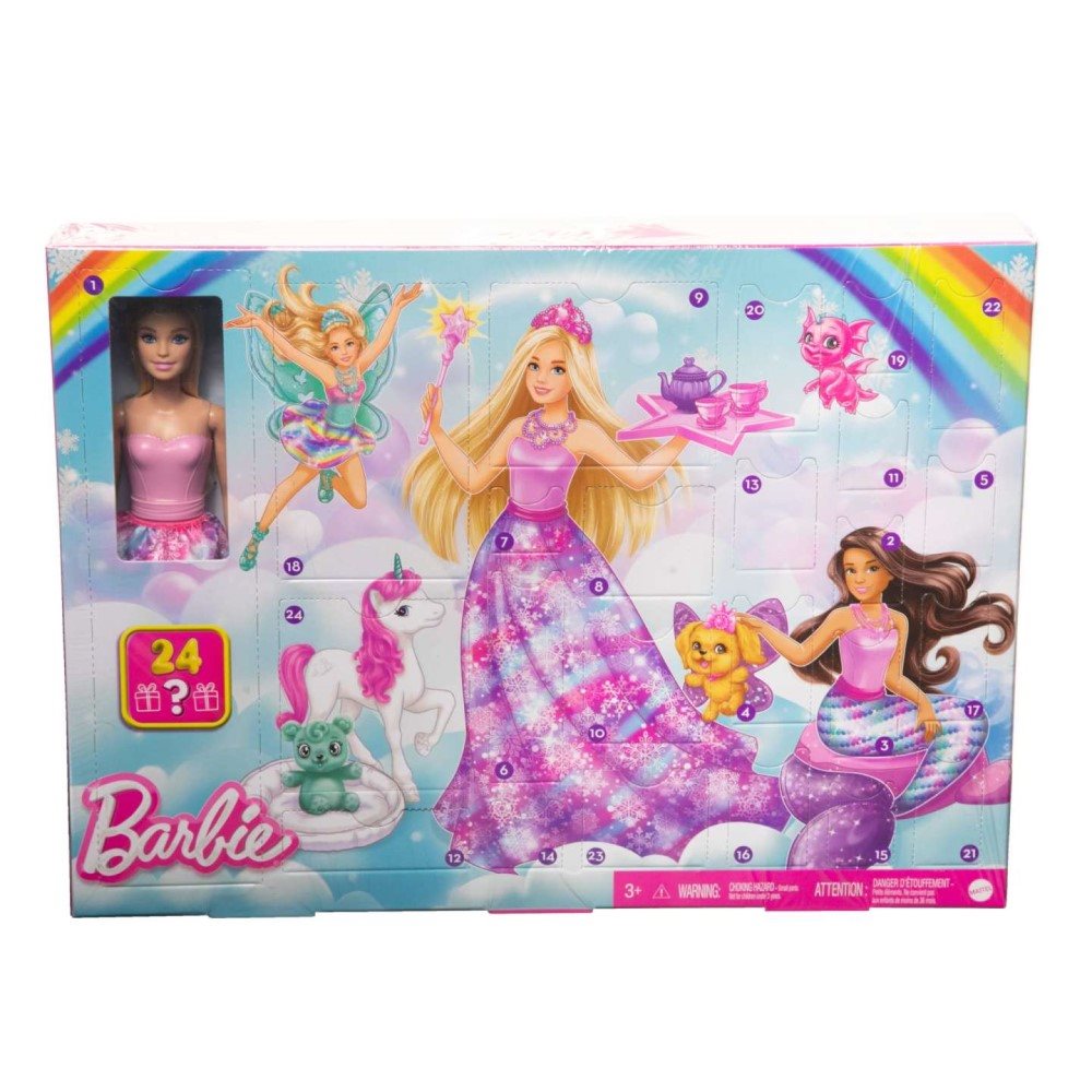 Adventný kalendár Barbie Rozprávkový adventný kalendár 2023