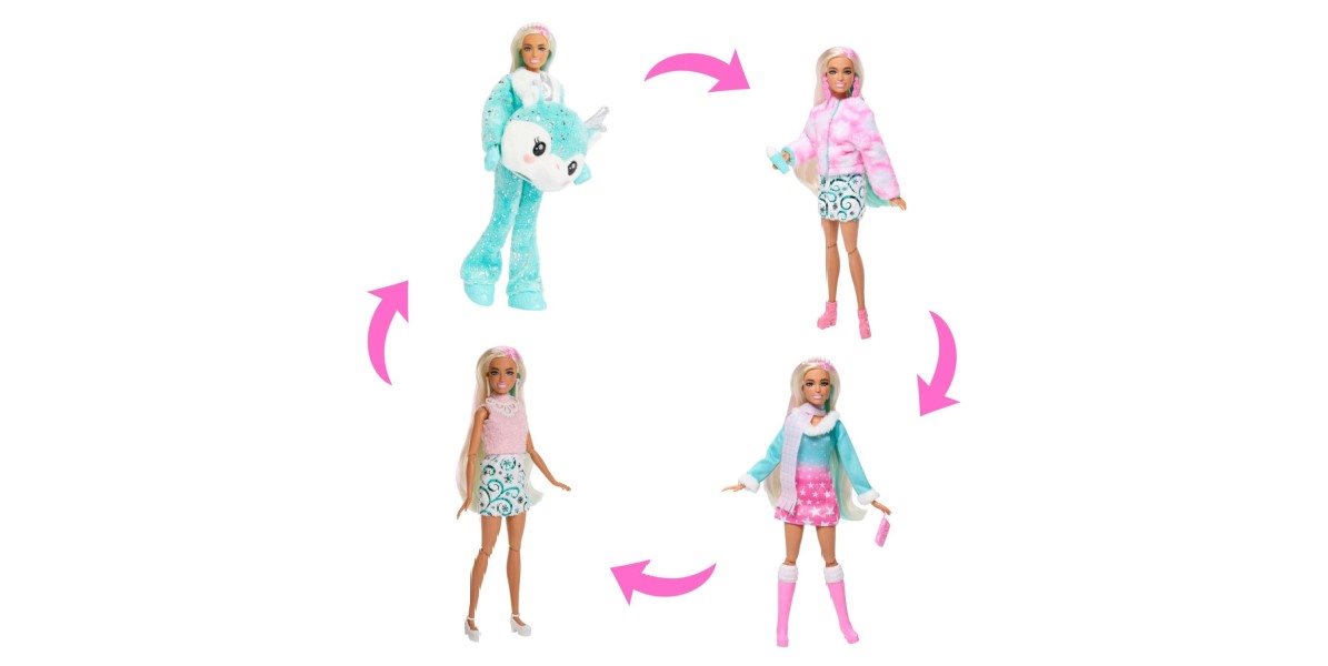 Adventný kalendár Barbie Cutie Reveal Adventný kalendár 2023