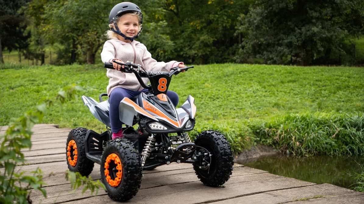 Detská štvorkolka Lamax eTiger ATV40S Orange
