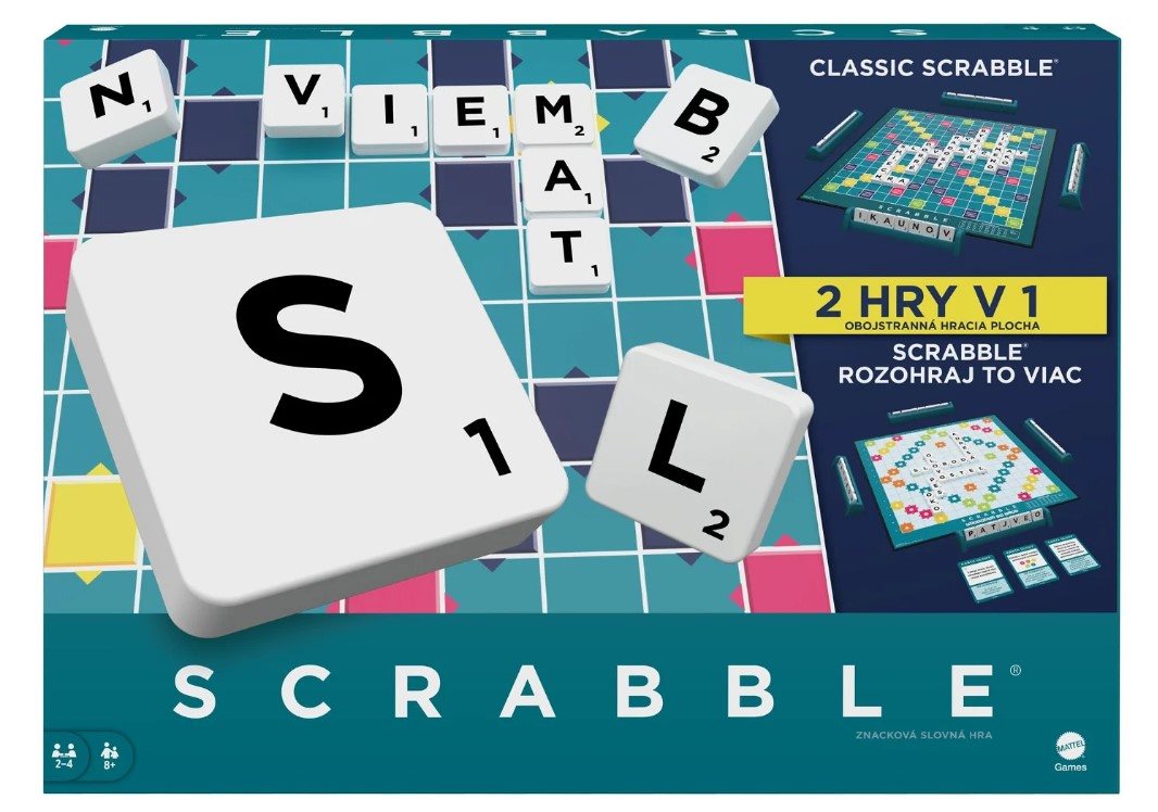 Dosková hra Scrabble SK