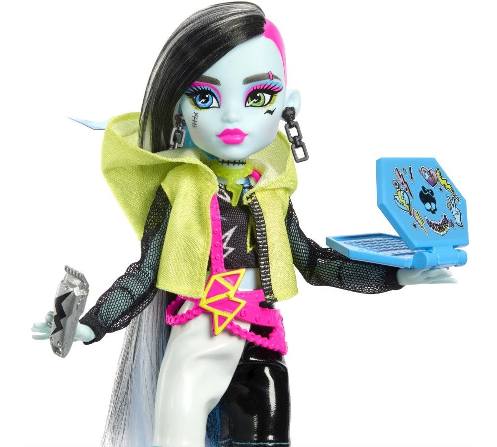 Bábika Monster High Skulltimate Secrets Neon – Frankie