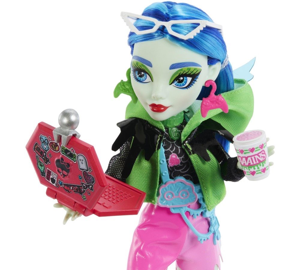 Bábika Monster High Skulltimate Secrets Neon – Ghoulia