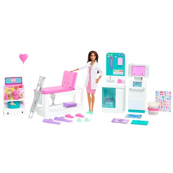 Barbie Fast Cast Clinic Playset