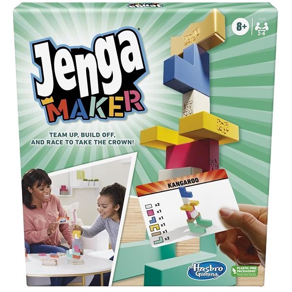 Desková hra Jenga Maker CZ, SK verze